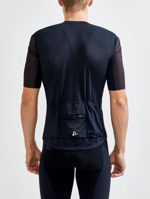 Велофутболка чоловіча Craft Adv Aero Jersey M, Black, S (CRFT 1910535.999000-S)