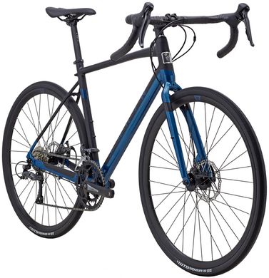 Гравийный велосипед Marin GESTALT 2021, 56 см, Gloss Black/Blue (SKD-42-99)