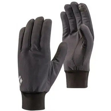Рукавички чоловічі Black Diamond LightWeight Sofshell Gloves Smoke, р. XL (BD 801046.SMOK-XL)