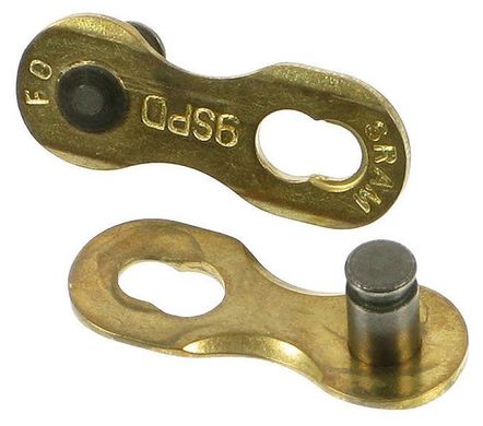 Замочок ланцюга SRAM 9шв, Gold, 4шт (72.2740.200.751)