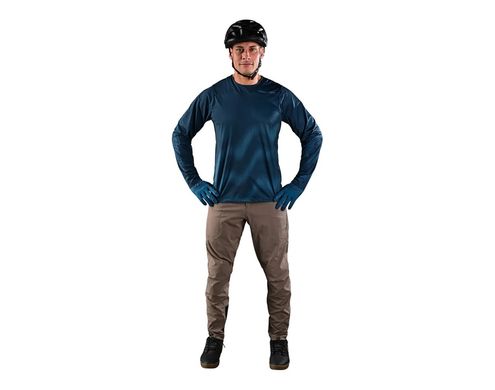 Велоджерсі TLD SKYLINE LS CHILL JERSEY WAVES Dark Slate Blue, M (353607013)