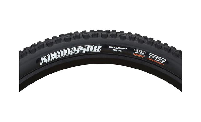 Покришка Maxxis Aggressor 29X2.50WT, TPI-60, Foldable, EXO/TR (ETB96870000)