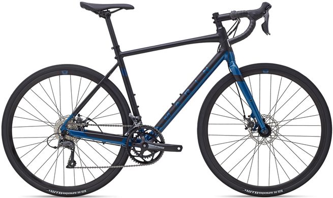 Гравійний велосипед Marin GESTALT 2021, 56 см, Gloss Black/Blue (SKD-42-99)