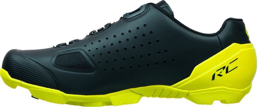 Чоловічі велотуфлі Scott MTB RC, Black/Yellow, 43 1/2 (SCT 281205.5889-43 1/2)
