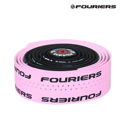 Обмотка руля Fouriers Bartape DC 3.0mm, Black/Pink (FRS BP-S001-DC30-1-11)