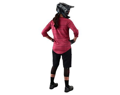 Велоджерсі жіноче TLD WMNS MISCHIEF JERSEY Pinstripe Elderberry, XS (359317011)
