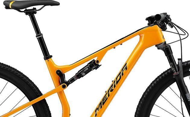 Велосипед двохпідвіс MERIDA NINETY-SIX RC 5000, ORANGE(BLACK), L (6110886219)