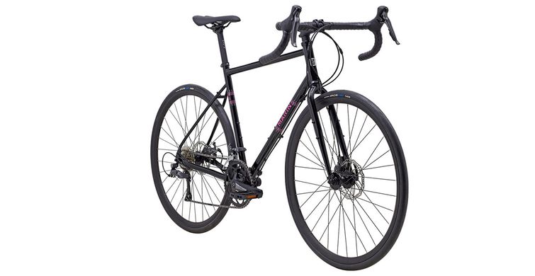Велосипед гравійний 28" Marin NICASIO, 2023, 54см, Gloss Black/Pink (732432004)