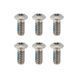 Болти титанові в ротор Tektro, 6штук (T25 TI Torx Rotor Bolts)