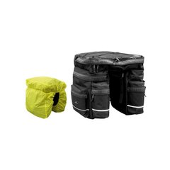 Cумка-штани на багажник LONGUS Triple 22л, Black (LNGS 399023)