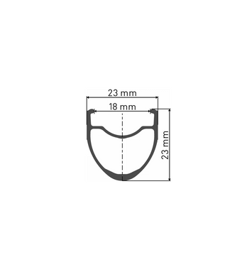 Колесо заднє DT Swiss P 1800 Spline 700C RB 23 5/130 ASS11, Black (W0P1800HRQUSA04460)