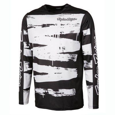 Велоджерсі TLD Sprint Jersey, Brushed, BLACK/WHITE, р. M (323895003)