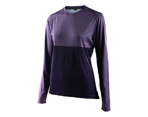 Велоджерсі жіноче TLD WMNS LILIUM LS JERSEY Block Orchid/Purple, L (358582014)