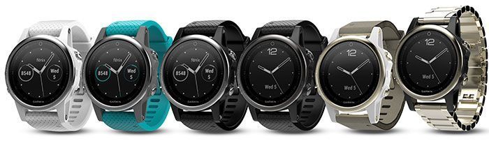 Смарт-годинник Garmin Fenix 5, Slate grey/Black (753759172015)