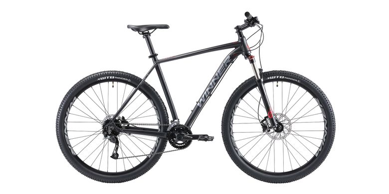 Велосипед WINNER 29" SOLID-DX 20” Черный 2021, L (21-079)